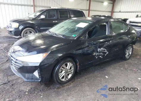 2019 Hyundai Elantra Sel from USA, damaged, VIN 5NPD84LF4KH421680